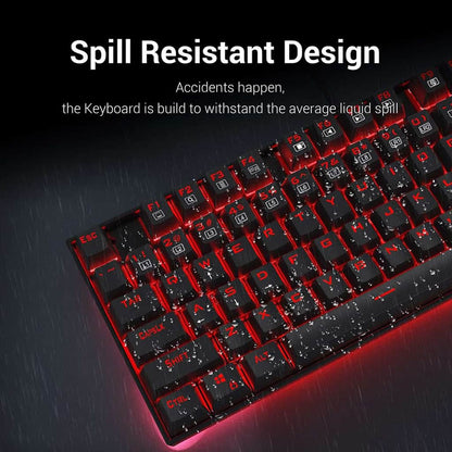 Redragon K552 KUMARA 87 keys Keyboard With Red Switches