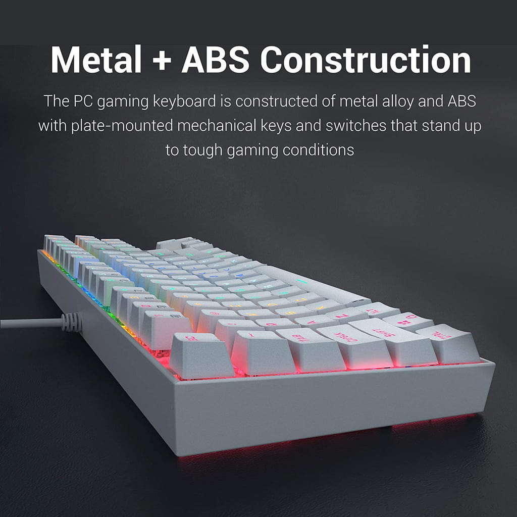 Redragon K552W Kumara Mechanical Wired Keyboard With Blue Switches