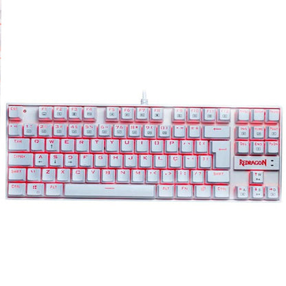 Redragon K552W Kumara TKL Red Light Mechanical Wired Keyboard