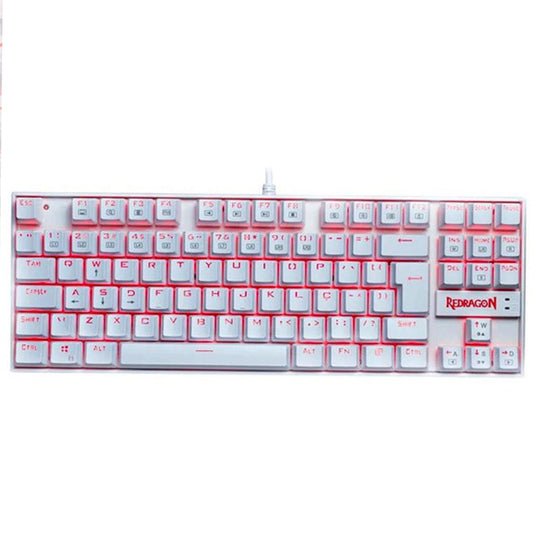 Redragon K552W Kumara TKL Red Light Mechanical Wired Keyboard