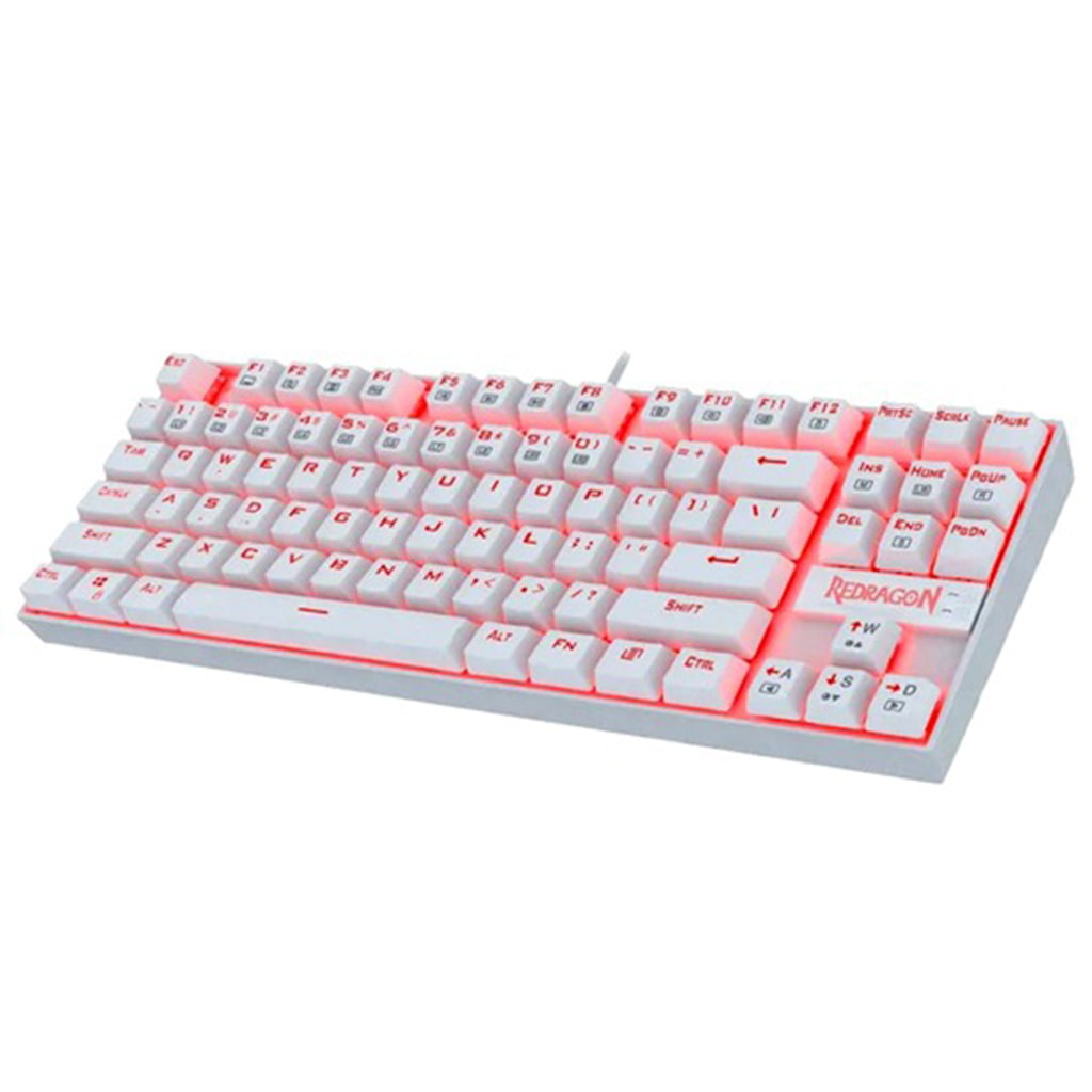 Redragon K552W Kumara TKL Red Light Mechanical Wired Keyboard