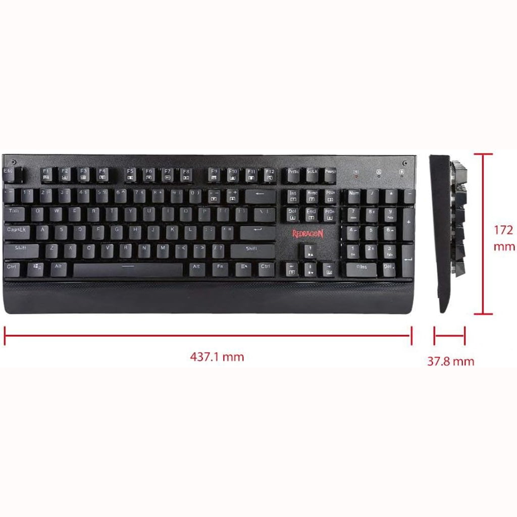 Redragon K557 Kala 104 Anti-Ghosting keys Mechanical Gaming Keyboard