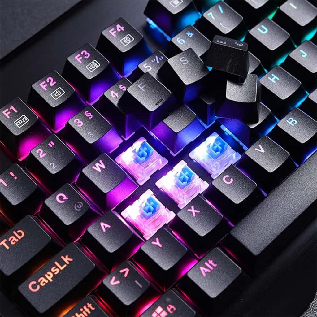 Redragon K561 Visnu Mechanical Keyboard With Blue Switches