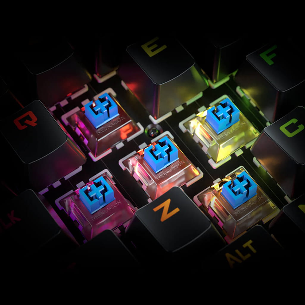 Redragon K585 RGB Wired Mechanical Keypad With Blue Switches