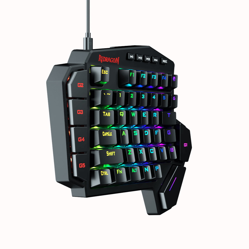 Redragon K585 RGB Wired Mechanical Keypad With Blue Switches