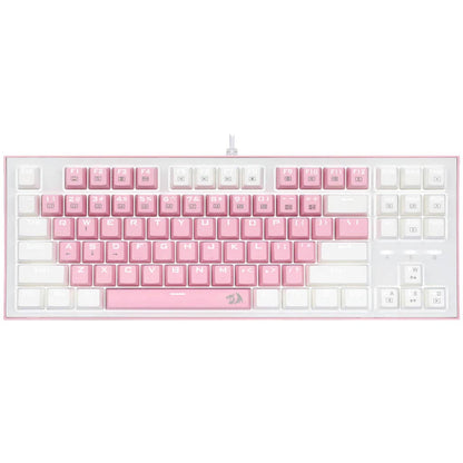 Redragon K611-WIB BES White LED Backlit Keyboard With Blue Switches