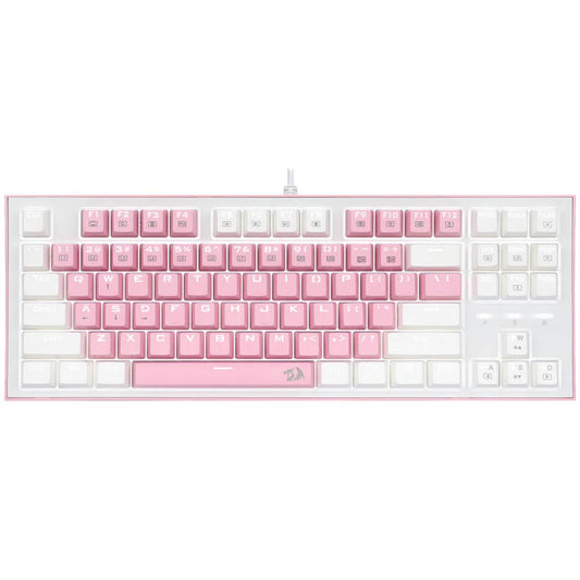 Redragon K611-WIB BES White LED Backlit Keyboard With Blue Switches
