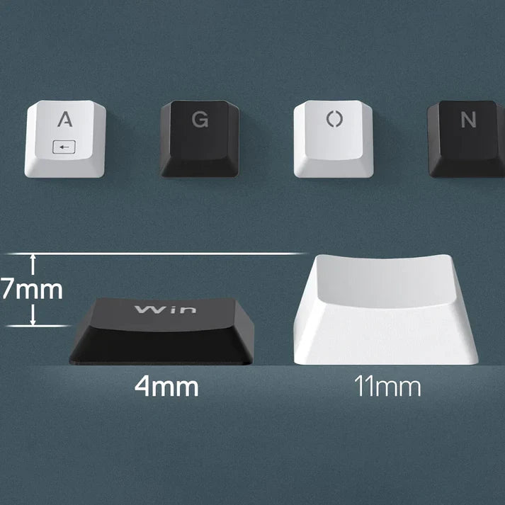 Redragon K632 Horus Pro 60% RGB 3-Mode Low-Profile Mechanical Keyboard