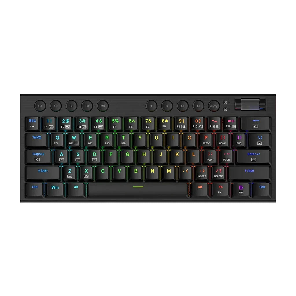 Redragon K632 Horus Pro 60% RGB 3-Mode Low-Profile Mechanical Keyboard