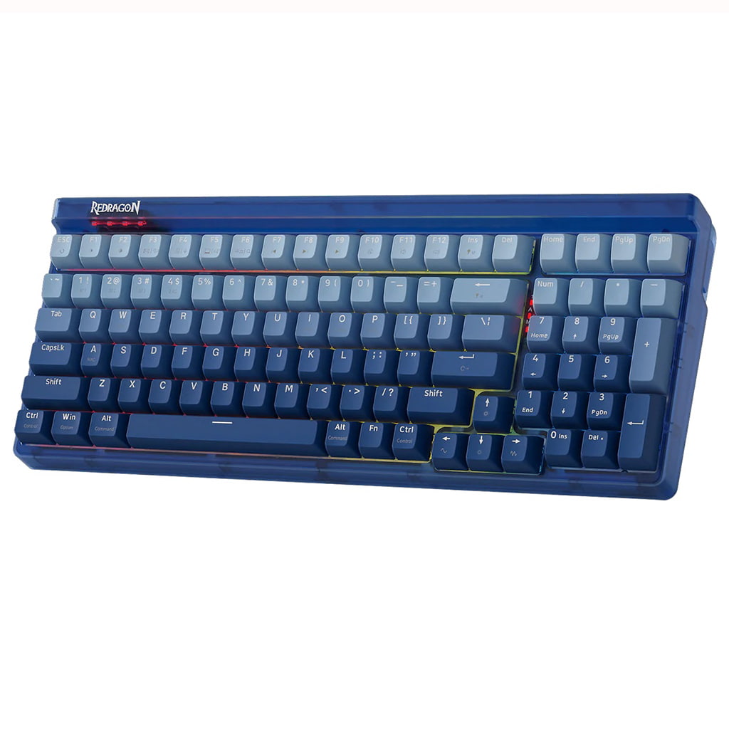 Redragon K656 Garen Pro 90% 3-Modes Keyboard With Purple Switches