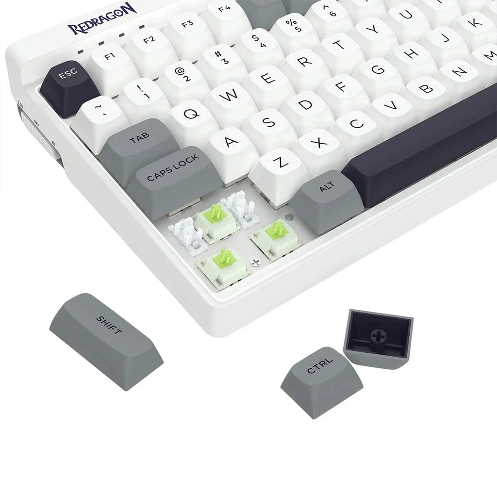 Redragon K656 GAREN PRO 100 Keys 3-Modes Wireless Keyboard (WBRGB)
