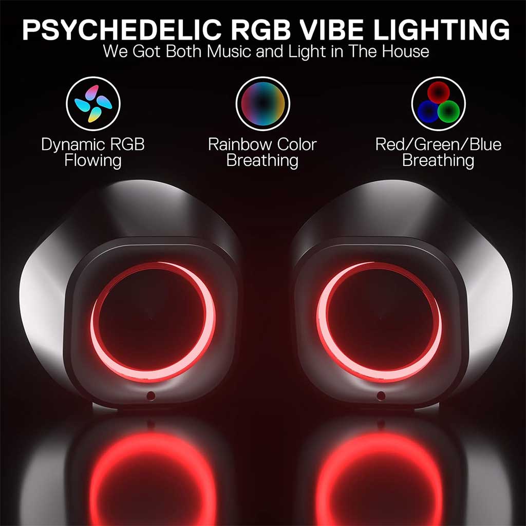 Redragon GS590 Kaidas Pro RGB Wireless/Wired Gaming Speaker