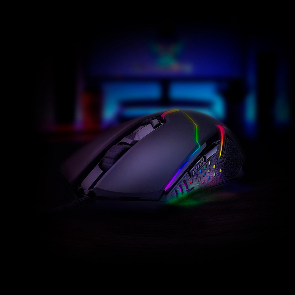 Redragon M601 Centrophorus Black RGB 7200 DPI Gaming Mouse