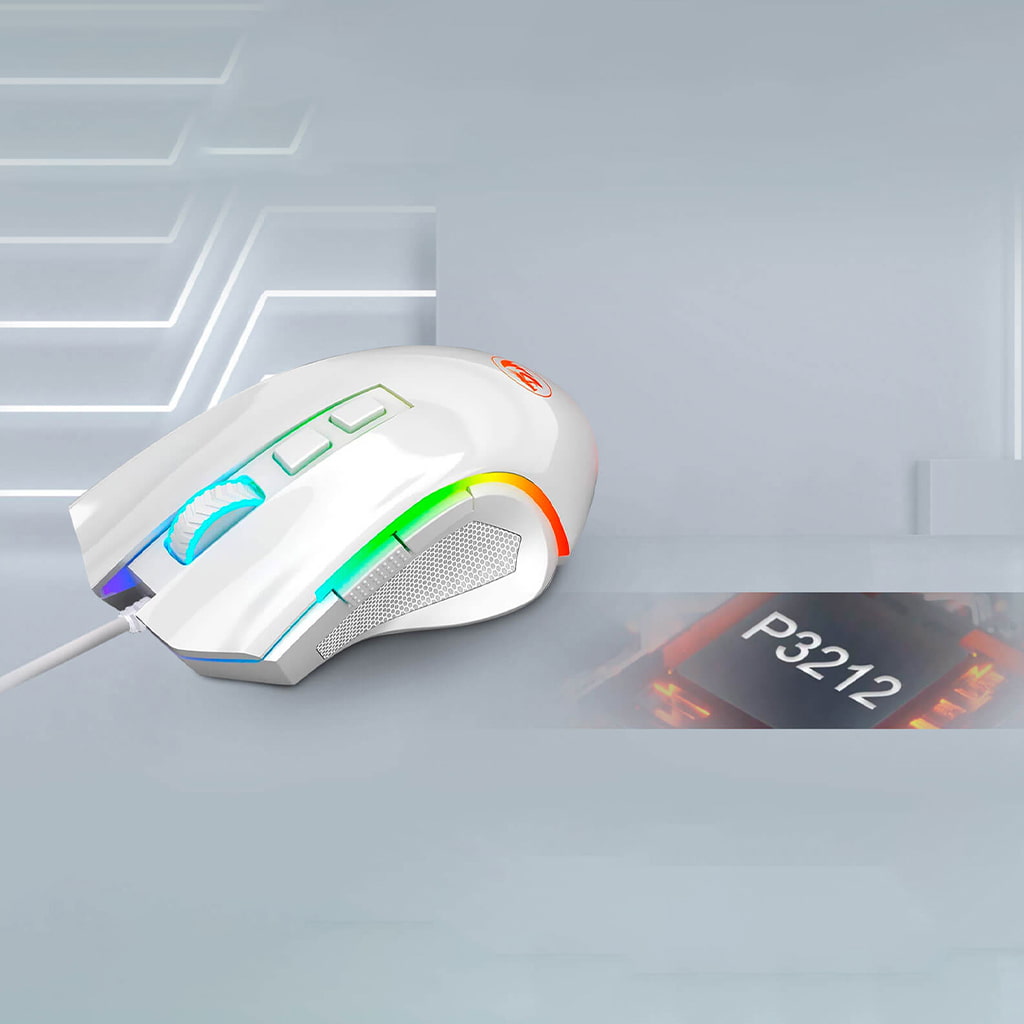 Redragon S129W RGB Keyboard, Mouse & Headset Wired 3-in-1 Combo