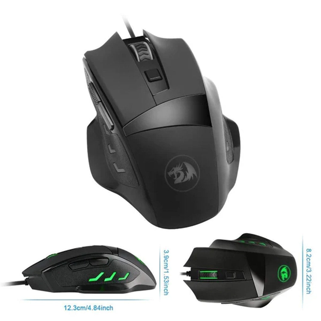 Redragon M609 Phaser 3200 DPI Wired Gaming Mouse