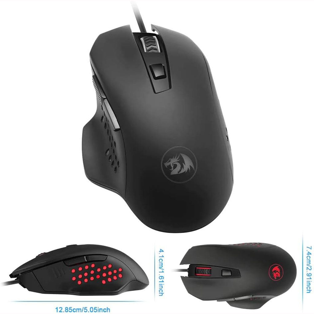 Redragon M610 Gainer 7 Buttons Wired USB Gaming Mouse