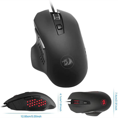 Redragon M610 Gainer 7 Buttons Wired USB Gaming Mouse