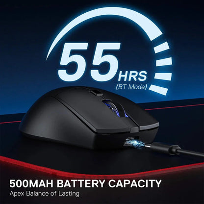 Redragon M618 AZZMACH Lite 70g Lightweight 10K DPI Wireless Gaming Mouse