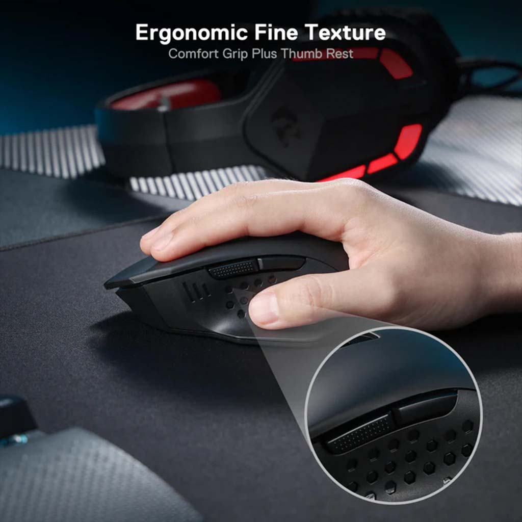 Redragon M656 Gainer Wireless 4000 DPI Gaming Mouse