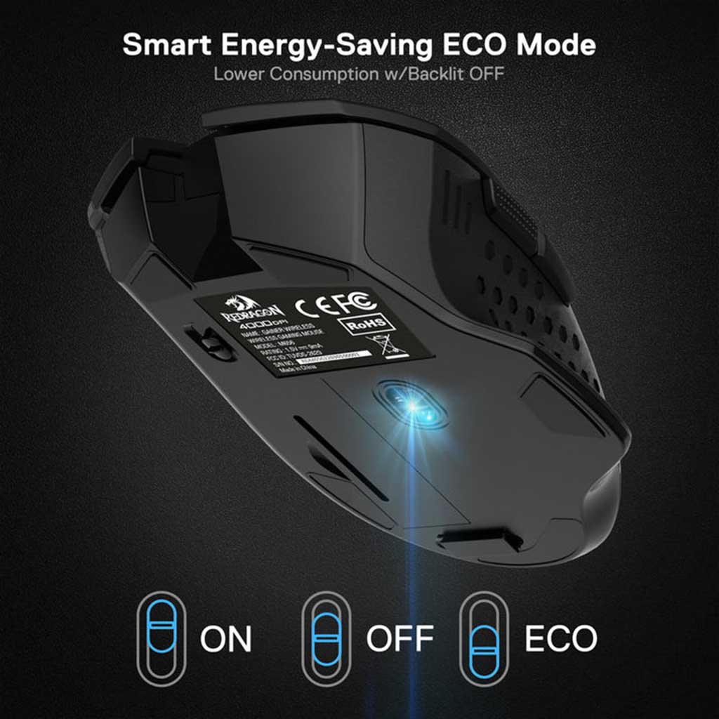 Redragon M656 Gainer Wireless 4000 DPI Gaming Mouse