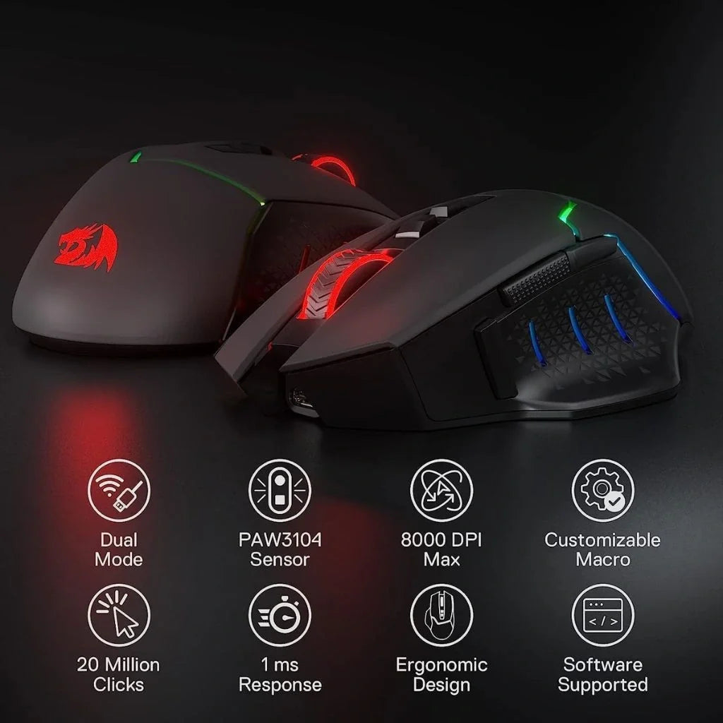 Redragon M690 PRO Wireless Gaming Mouse