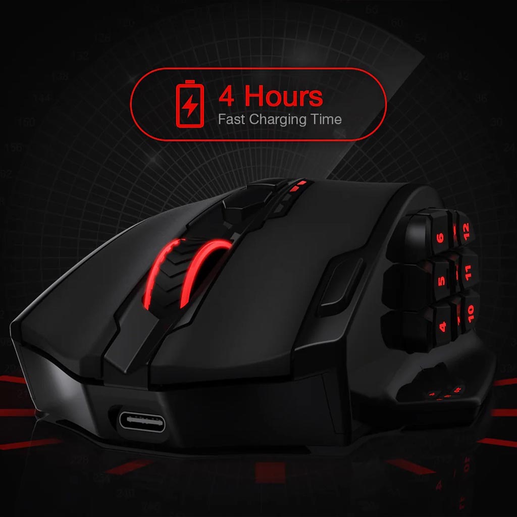 Redragon M913 Impact Elite RGB Wireless 16000 DPI Mouse