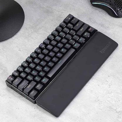 Redragon P035 Meteor Small 61 Keys Computer Keyboard Wrist Rest Pad