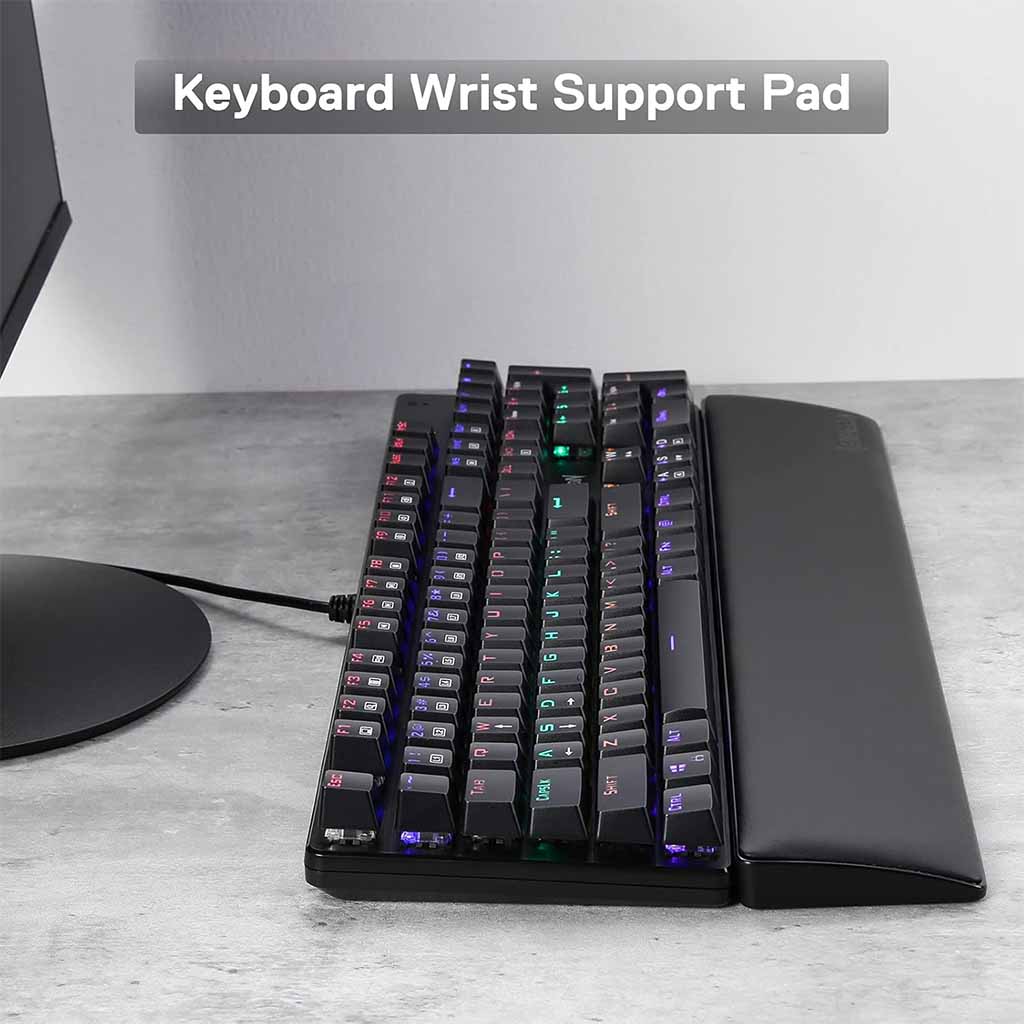 Redragon P037 Meteor Large Computer Keyboard Wrist Rest Pad