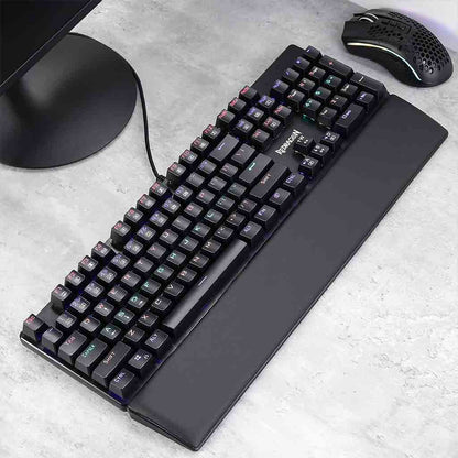 Redragon P037 Meteor Large Computer Keyboard Wrist Rest Pad