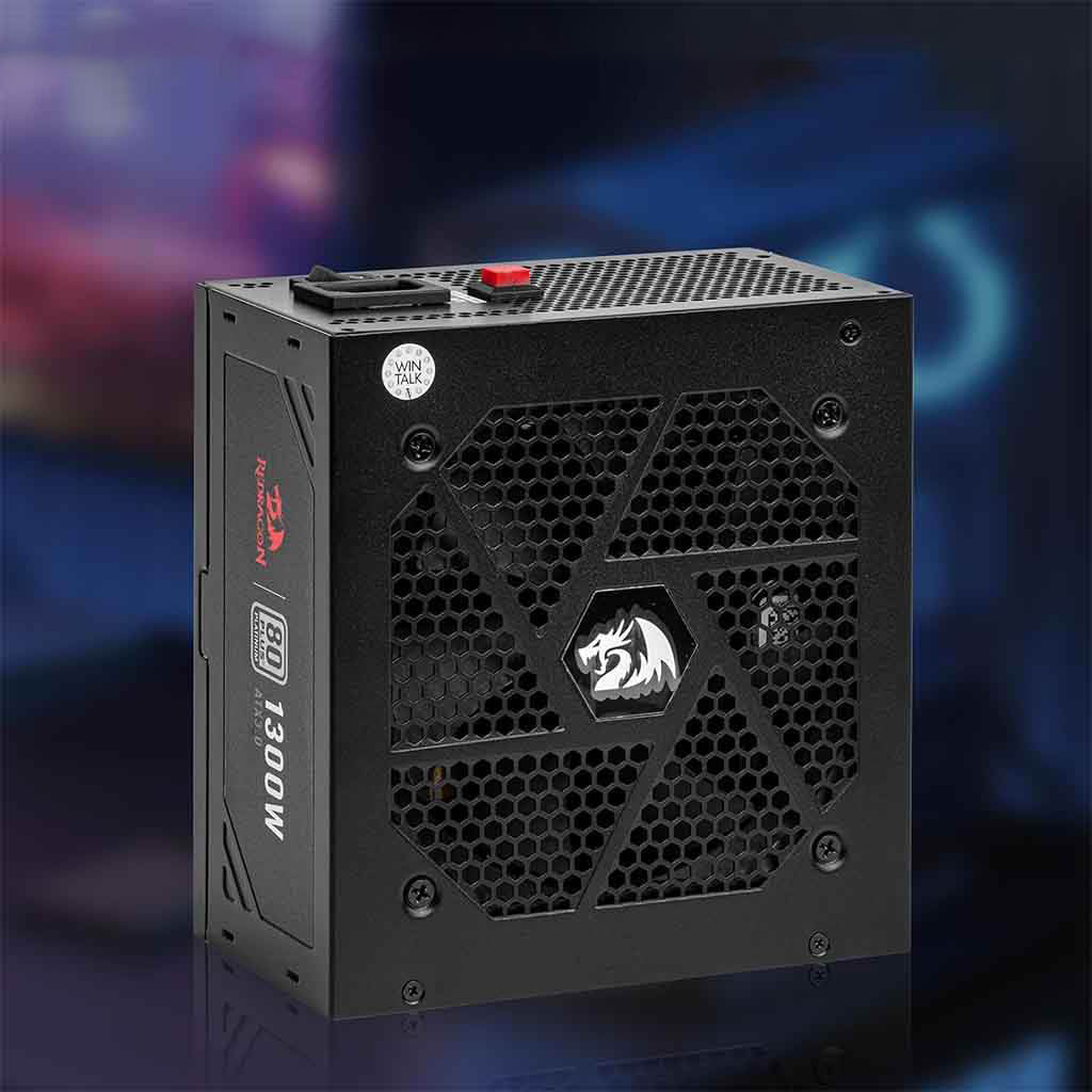 Redragon PS018 80 Plus Platinum 1300 Watt ATX 3.0 Fully Modular Power Supply