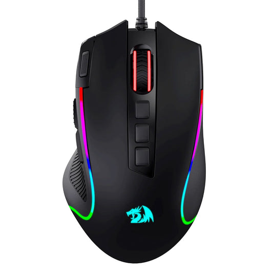Redragon M612 Predator Black 8K DPI Rapid Fire Button Gaming Mouse