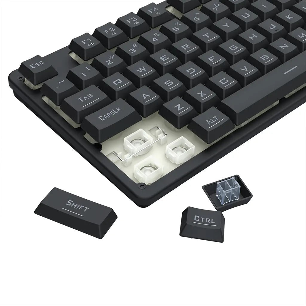 Redragon S107-BA RGB Gaming Keyboard and Mouse Combo - 104 Keys + 10K DPI Wired Combo Set (2-in-1)