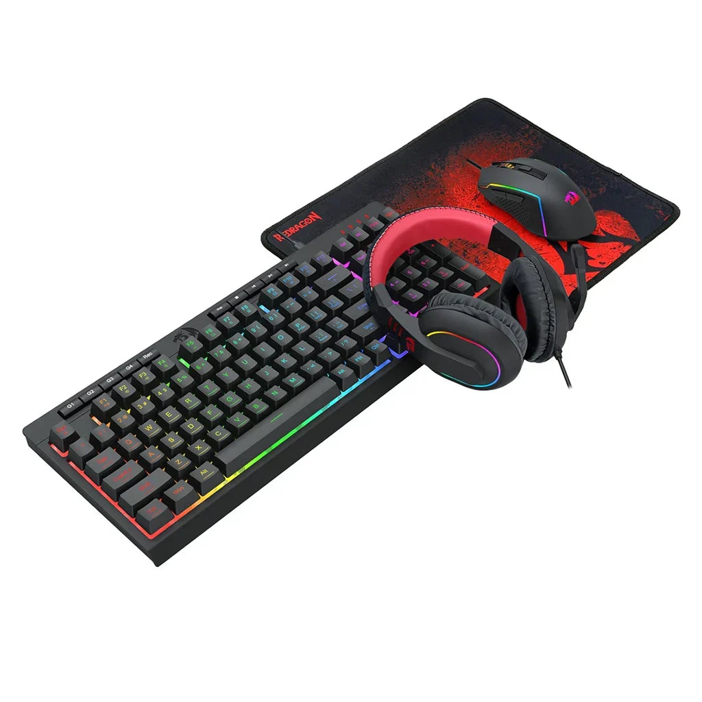 Redragon S148 RGB K515, M616, H120 & P016 4-in-1 Combo Set