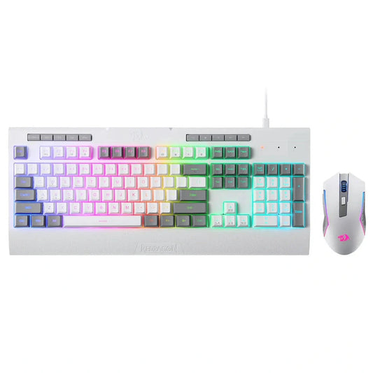 Redragon S151W RGB K525 Membrane Keyboard & M616 Mouse Combo Set