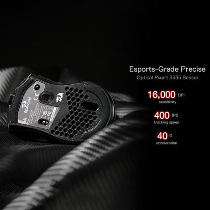 Redragon M808-KS Storm Pro RGB Wireless honeycomb Gaming Mouse