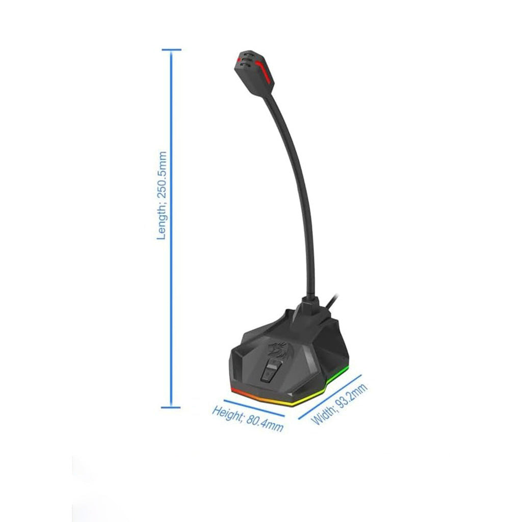 Redragon Stix GM99 RGB USB Wired Microphone