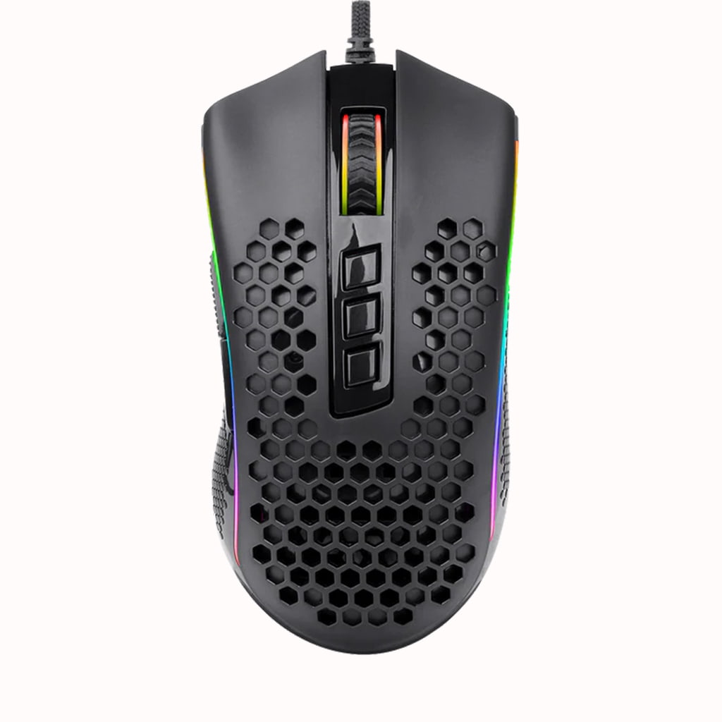 Redragon M808 Storm RGB Black Lightweight Honeycomb Gaming Mouse