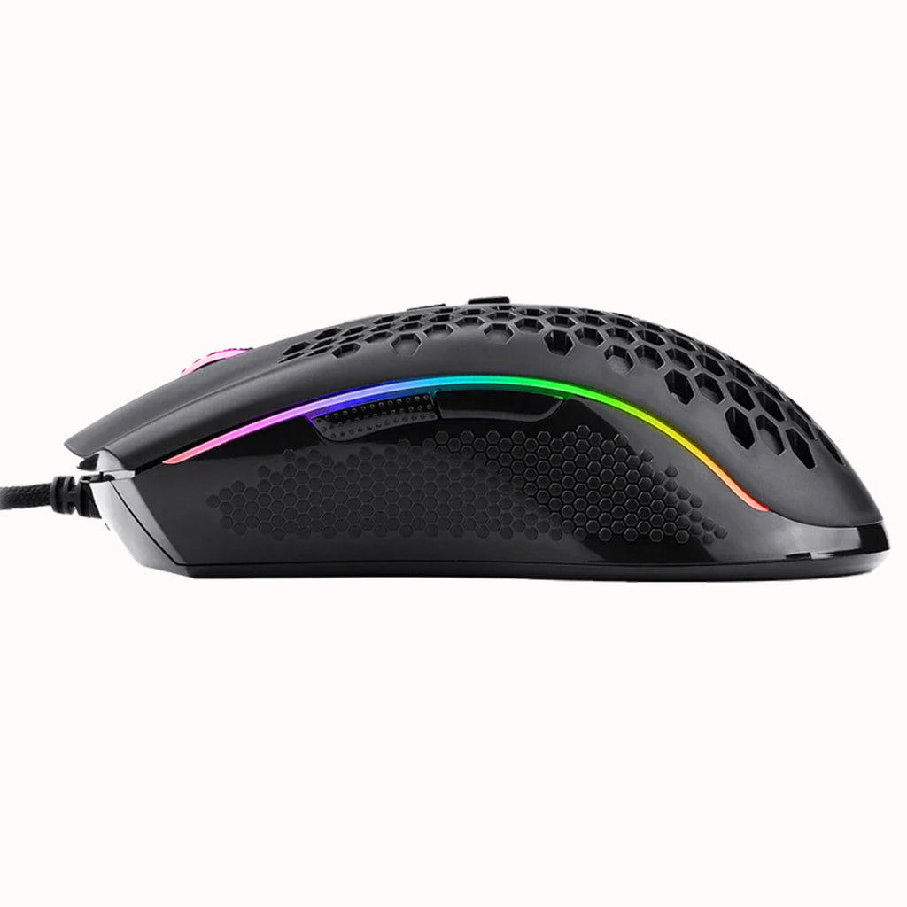 Redragon M808 Storm RGB Black Lightweight Honeycomb Gaming Mouse