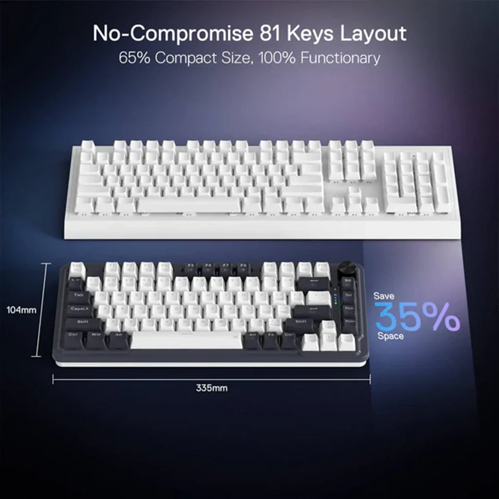 Redragon K673 Ucal Pro WB Wireless RGB 3-mode Mechanical Keyboard