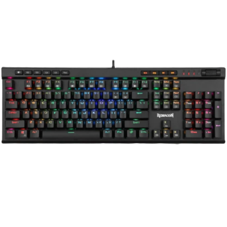 Redragon K580 VATA RGB Backlit Mechanical Gaming Keyboard (Black)