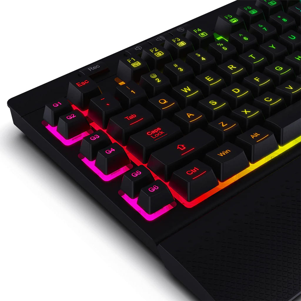Redragon K512 Shiva RGB Backlit Keyboard With Multimedia Keys