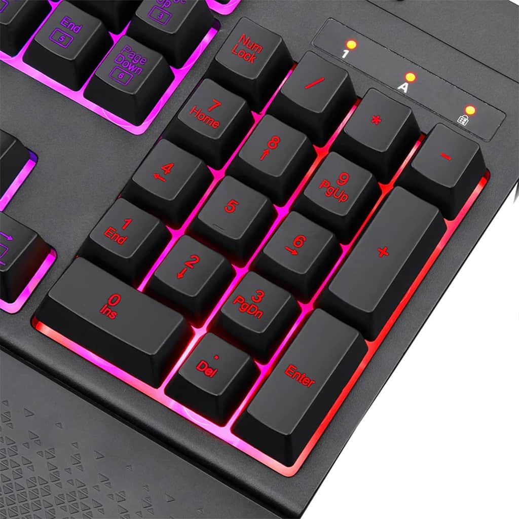 Redragon K512 Shiva RGB Backlit Keyboard With Multimedia Keys