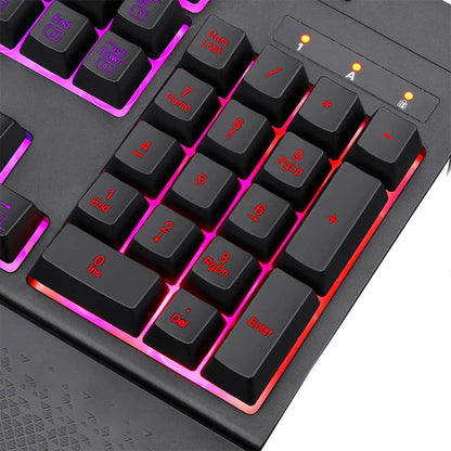 Redragon K512 Shiva RGB Backlit Keyboard With Multimedia Keys