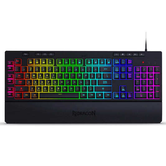 Redragon K512 Shiva RGB Backlit Keyboard With Multimedia Keys