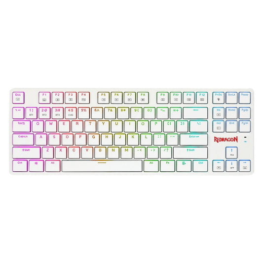Redragon K539W ANUBIS 80% Wireless RGB Mechanical Keyboard (White)