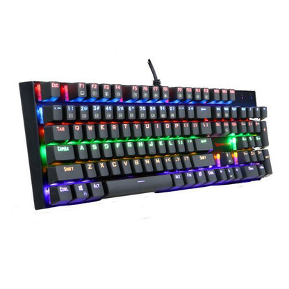 REDRAGON K565R RUDRA Rainbow Backlit Mechanical Gaming Keyboard (Black)
