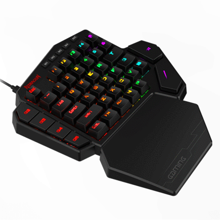 Redragon K601 DITI-X RGB One-Handed Mechanical Gaming Keyboard (Black)