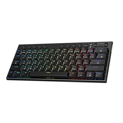 Redragon K632 RGB 60% Wired Mechanical Keyboard with Macro Keys (Black)