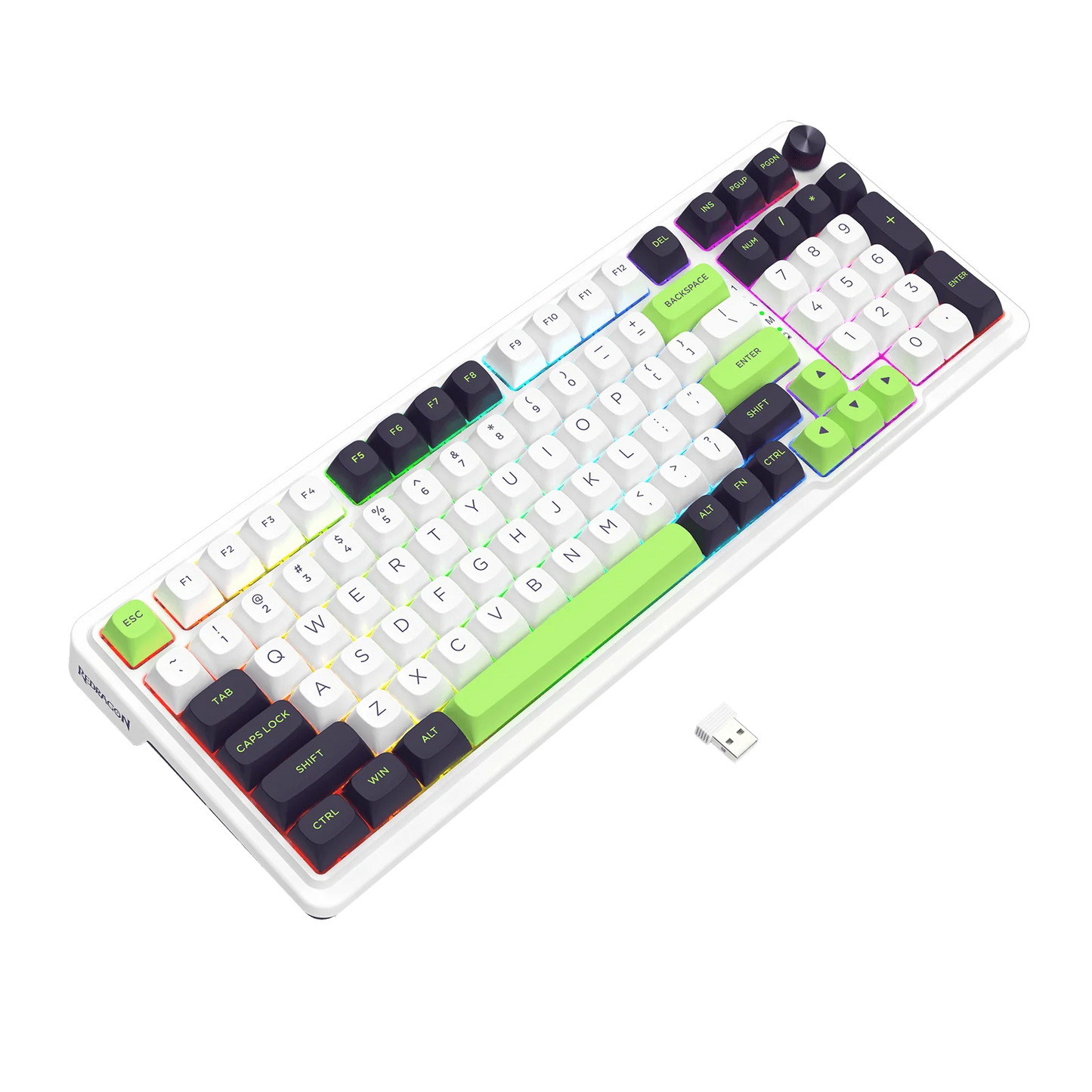 Redragon K686 EISA MAX 98-Keys Wireless Gasket Mechanical Gaming Keyboard