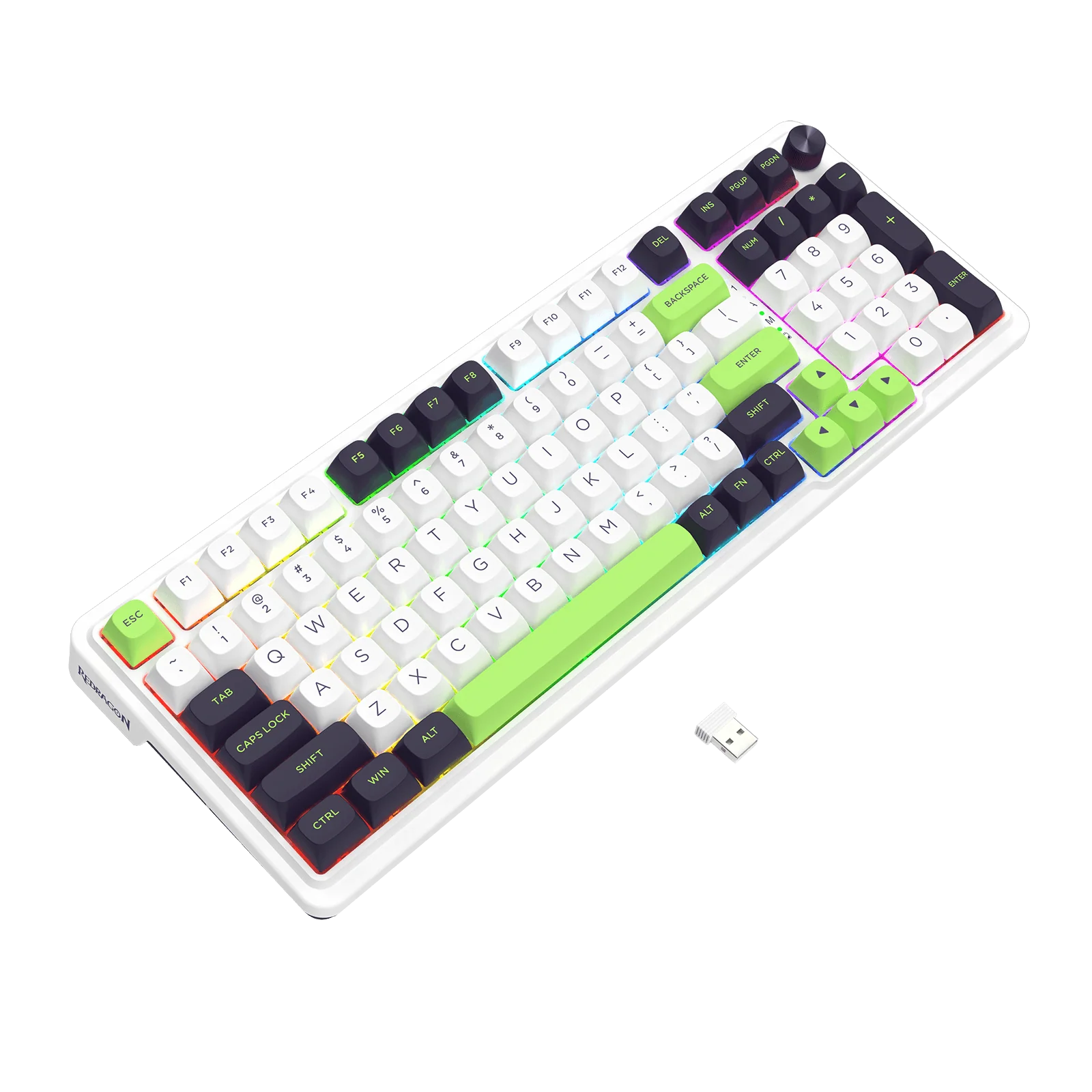 Redragon K686 EISA MAX 98-Keys Wireless Gasket Mechanical Gaming Keyboard